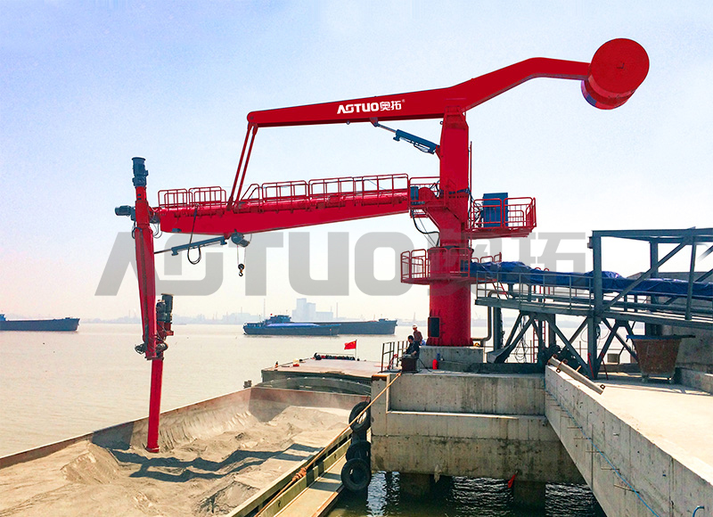 600-15000 DWT 100-500t/h brodski istovarivač s fiksnim vijkom